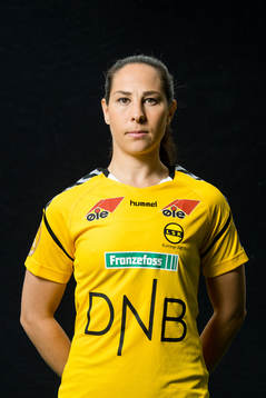Ingrid Moe Wold of LSK Kvinner poses for a portrait