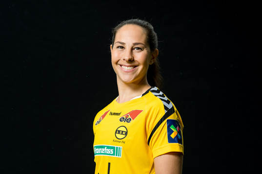 Ingrid Moe Wold of LSK Kvinner poses for a portrait