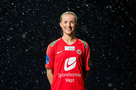 Helene Gloppen of Arna-Bjørnar poses for a portrait