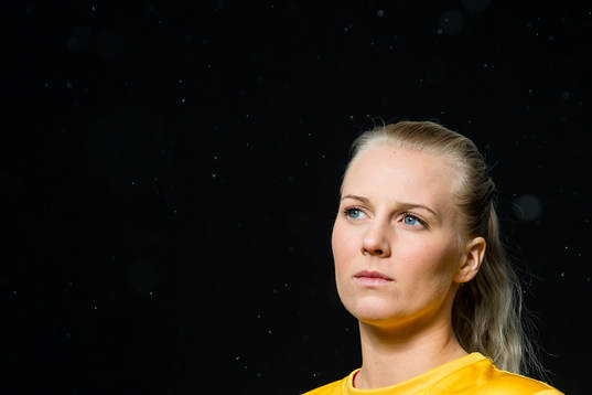 Mali Lilleås Næss of Trondheims-Ørn poses for a portrait