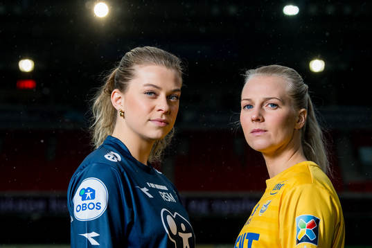 Ingrid Kvernvolden of Røa and Mali Lilleås Næss of