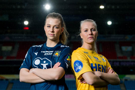 Ingrid Kvernvolden of Røa and Mali Lilleås Næss of