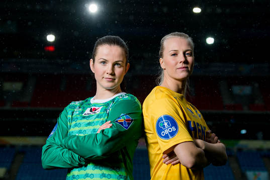 Tuva Hansen of Klepp and Mali Lilleås Næss of