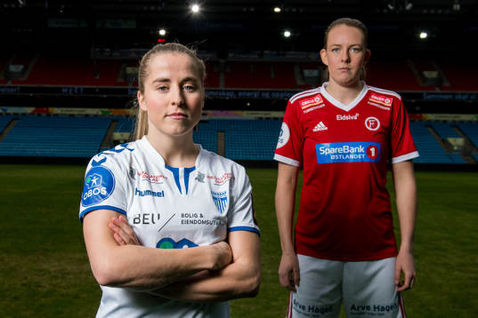 Sigrid Heien Hansen and Sigrid Bloch-Hansen of Fart pose