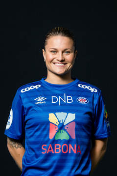 Sherida Spitse of Vålerenga poses for a portrait