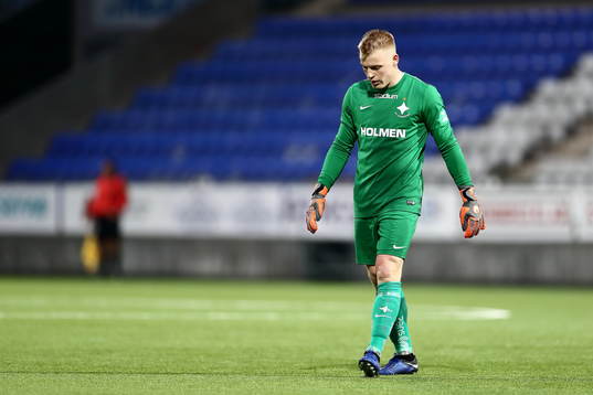 IFK Norrköpings målvakt Isak Pettersson