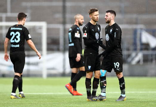 Malmö FFs Erdal Rakip och Arnór Traustason