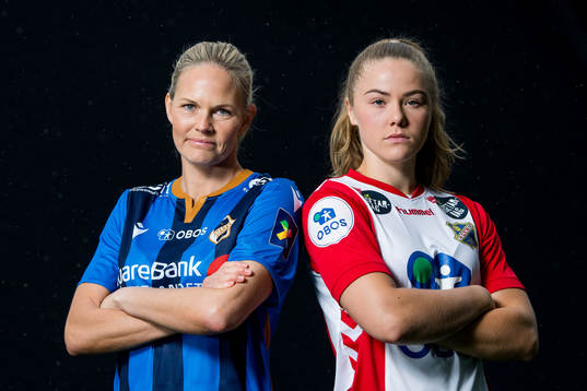 Ingrid Hjelmseth of Stabæk and Joanna Aalstad Bækkelund