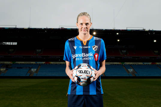 Ingrid Hjelmseth of Stabæk poses for a portrait
