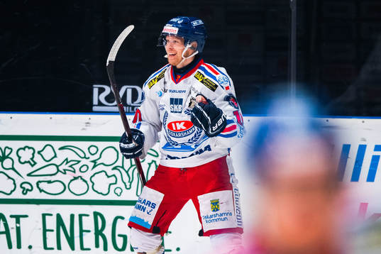 Oskarshamns Nicklas Heinerö jublar