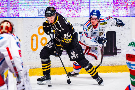 s Fredric Weigel och Oskarshamns Isak Pantzare