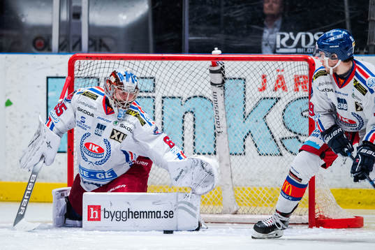 Oskarshamns målvakt Christoffer Rifalk