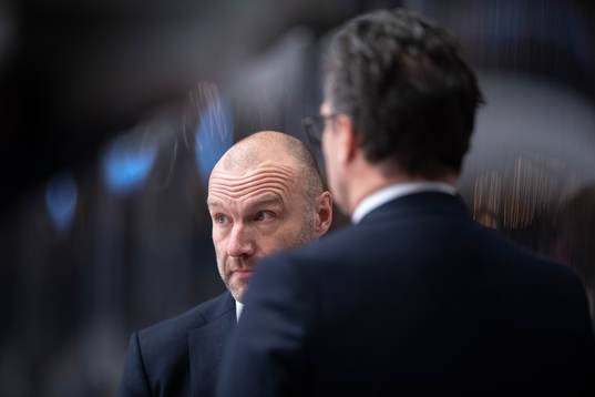 Oskarshamns assisterande tränare Fredrik Hallberg