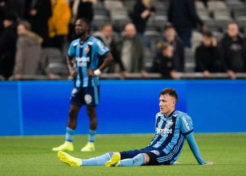 Djurgårdens Fredrik Ulvestad deppar