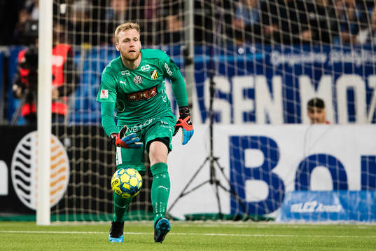 Häckens målvakt Peter Abrahamsson