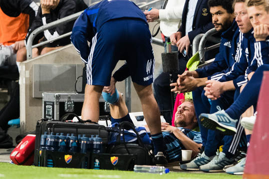 Djurgårdens Jonathan Ring har ont