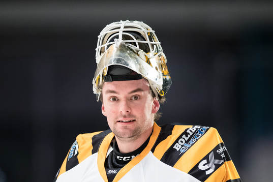 Skellefteås målvakt Gustaf Lindvall