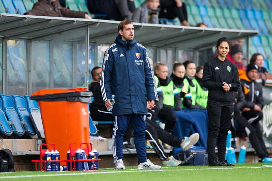 Djurgårdens tränare Joel Ridez