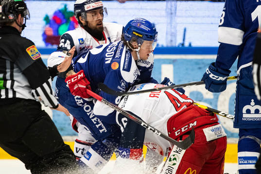 Leksands Filip Johansson och Västerviks Philip Rondahl