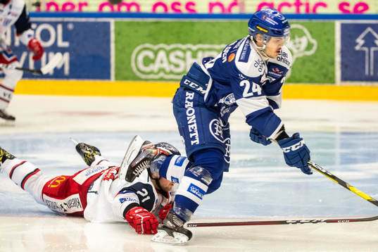 Leksands Thomas Valkvæ Olsen  och Västerviks Victor Öhman