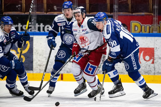 Leksands Lucas Nordsäter och Martin Karlsson   och
