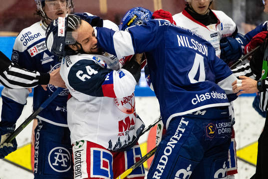 Västerviks Alexander Lindqvist Hansen och Leksands Mattias