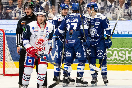 Leksands David Rundqvist  jublar