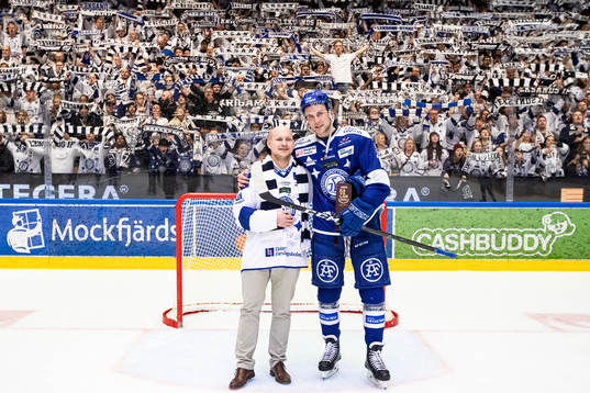 Leksands Daniel Gunnarsson utsedd till matchens lirare