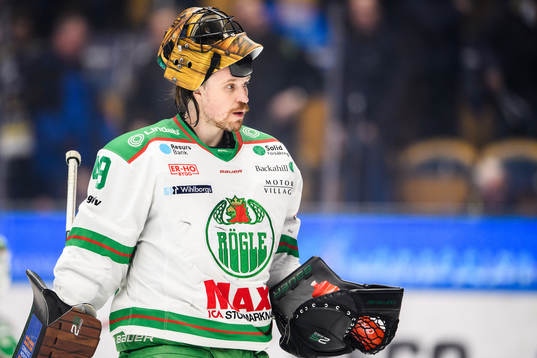 Rögles målvakt Justin Pogge