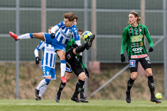 IFK Göteborgs Amin Affane och Varbergs Erion Sadiku