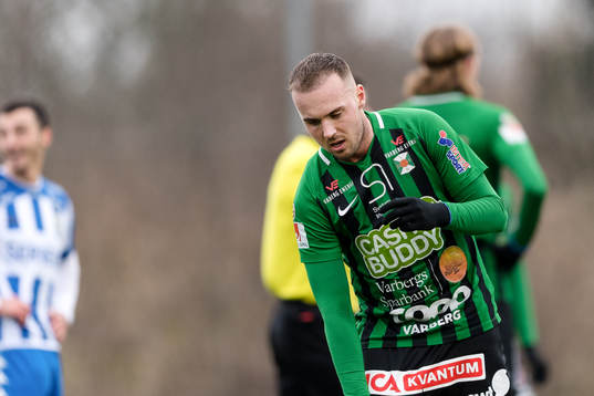Varbergs Sebastian Möller blir utvisad