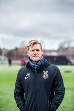 FC Stockholm Internatzionales tränare Johan Mjällby