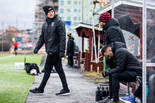 FC Stockholm Internatzionales tränare Johan Mjällby