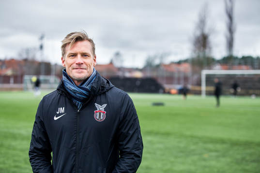 FC Stockholm Internatzionales tränare Johan Mjällby