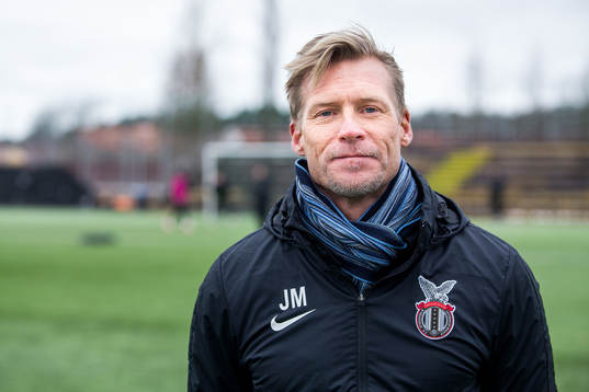 FC Stockholm Internatzionales tränare Johan Mjällby
