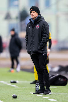 FC Stockholm Internatzionales tränare Johan Mjällby