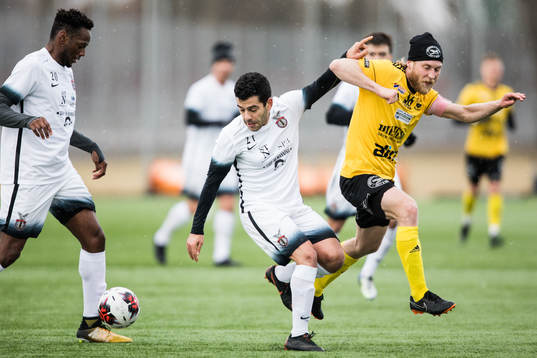 FC Stockholm Internatzionales Pedram Talebi och Gamla