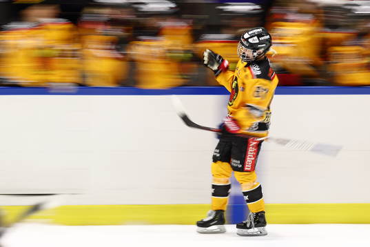 Luleås Linn Peterson jublar