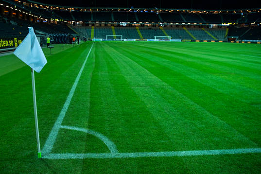Gräsmattan på Friends Arena