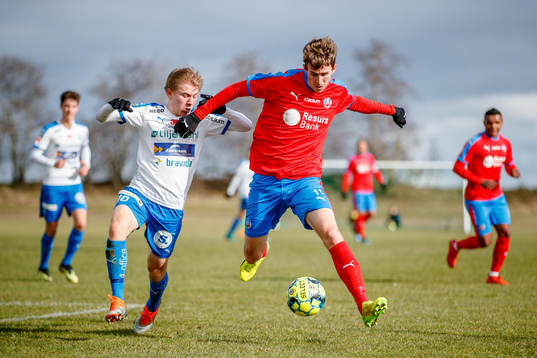 Bläddra bland fler bilder av Fotboll, Träningsmatch, Helsingborg - Värnamo 