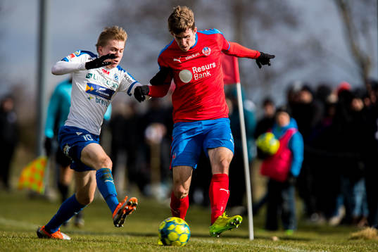 Värnamos Benjamin Lindblad och Helsingborgs Adam Eriksson