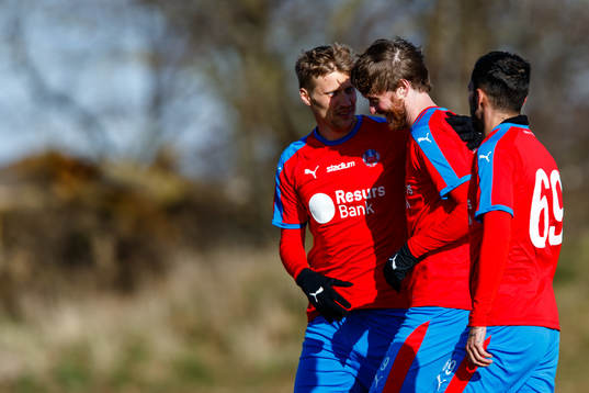 Helsingborgs Rasmus Jönsson jublar