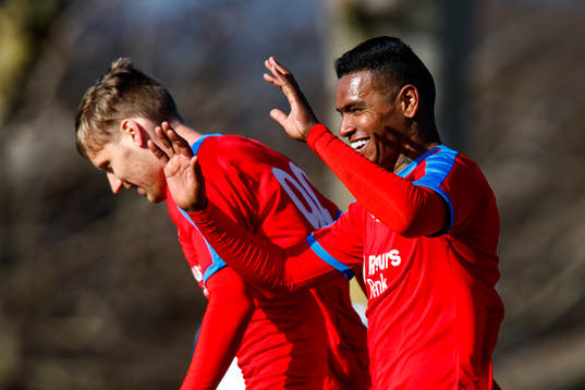 Helsingborgs Wanderson do Carmo jublar
