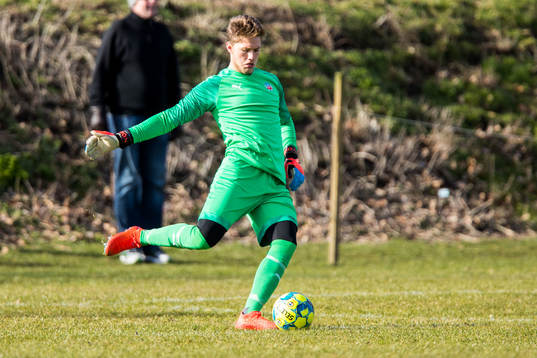 Helsingborgs målvakt Kalle Joelsson
