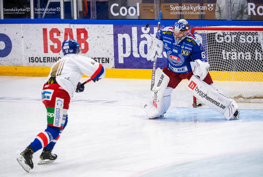 Oskarshamns målvakt Christoffer Rifalk