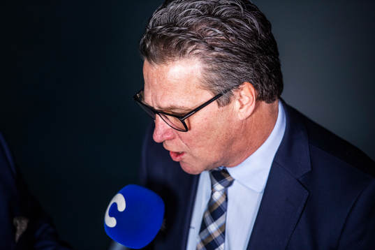 Oskarshamns tränare Håkan Åhlund deppar