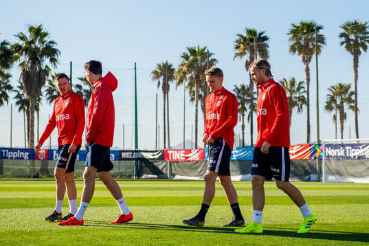 Martin Linnes, Ole Kristian Selnæs, Martin Ødegaard and