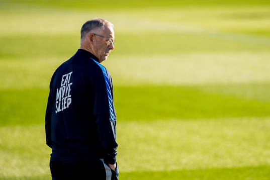 Lars Lagerbäck, head coach of Norway