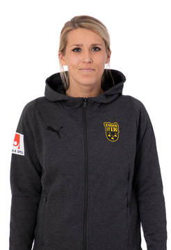 Umeås målvaktstränare Mikaela Jacobson
