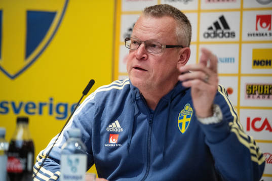 Head coach Janne Andersson of Sweden